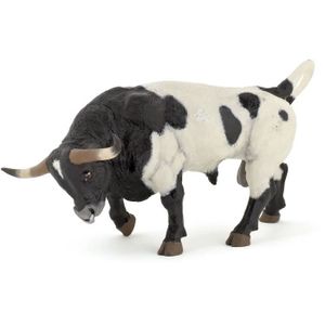 FIGURINE - PERSONNAGE Figurine Taureau texan - PAPO - LA VIE A LA FERME 