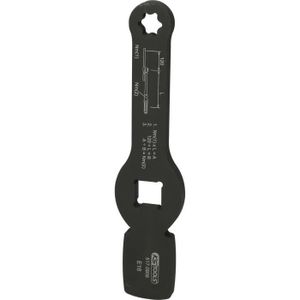 Clé à Œil à Frapper KS TOOLS 41 Mm - Acier Chrome Molybdène - DIN 7444 - Neuve Sous Emballage