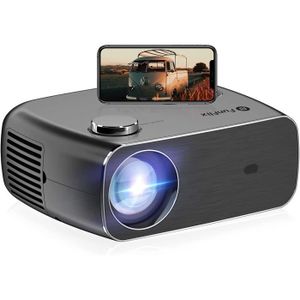 Vidéoprojecteur Vidéoprojecteur 12000 Lumen ,WiFi Bluetooth Full HD 1080P Rétroprojecteur,Projecteur WiFi Portable 4K Supporté,300