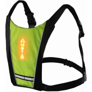 WEST BIKING – gilet de sécurité réfléchissant pour vélo, Scooter  électrique, clignotant, Rechargeable par USB, LED, Jogging, pêche