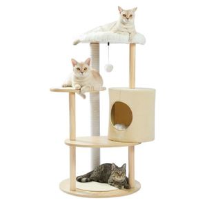 Arbre A Chat Bois Flotte Cdiscount