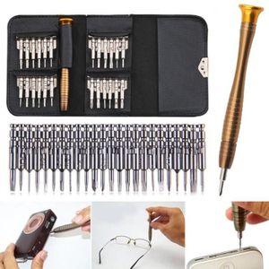 Jeu de mini tournevis 25 en 1 Outils de réparation de bijoux électroniques