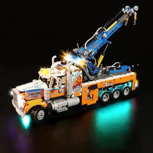 ASSEMBLAGE CONSTRUCTION Kit D'Éclairage À Led Pour Lego 42128 Technic Heavy Duty Tow Truck Model Building Light Set Seulement, Sans Blocs De Construc[J5078]