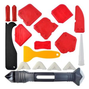 5 pc Calfeutrage de scellement et Silicon Mastic Dissolvant Grattoir /& Profilage Outil Kit
