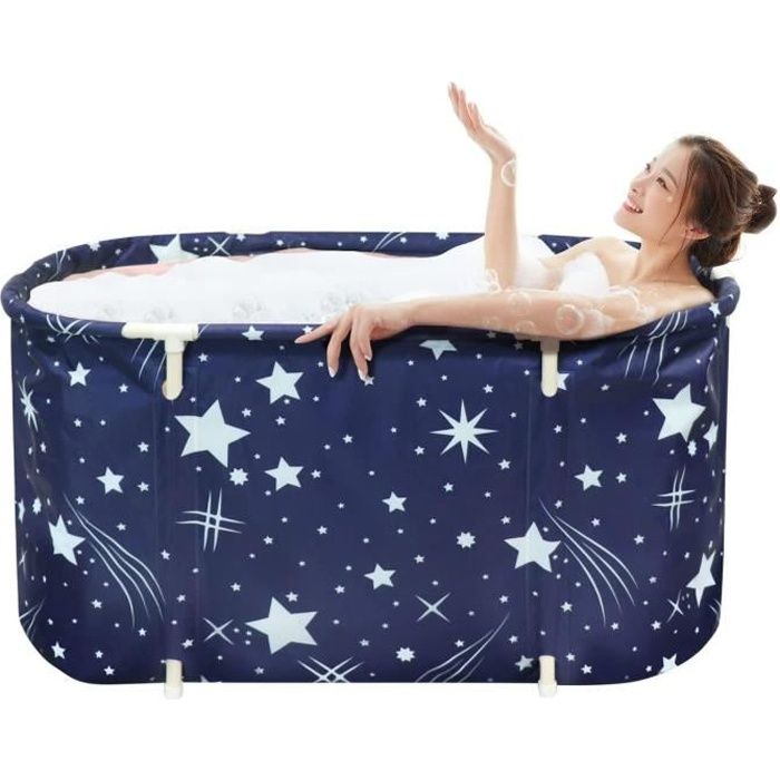 Baignoire Portable pour adultes, grande piscine de douche épaisse