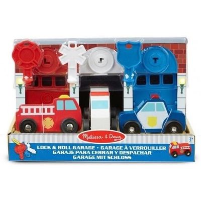 Melissa Doug garage Lock Roll 7 pi ces Cdiscount Jeux Jouets