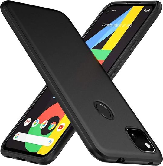 Custodia in silicone liquido per Google Pixel 4 XL 4A 4G 5G 5 5A