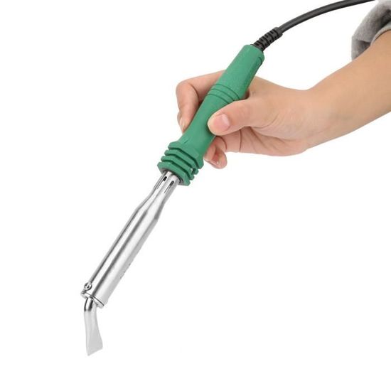 Fer à Souder Etain Fer à Souder électrique 220V 150W - Prise UE - Chauffe Rapide, Température Stable - Professionnel Prise Electrique