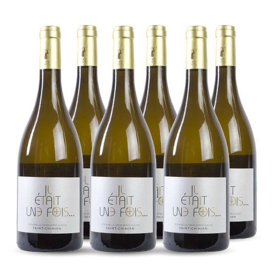 DOMAINE LA CROIX SAINTE EULALIE IL ETAIT UNE FOIS SaintChinian Blanc
