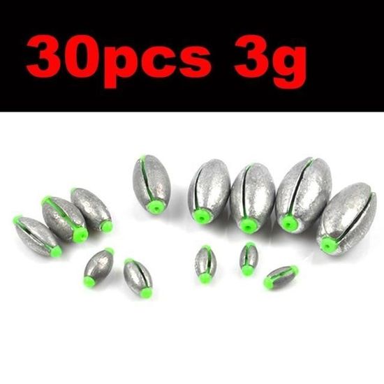 Poids De Pêche Split Shot, Plombs Pour Ligne De Pêche, étui