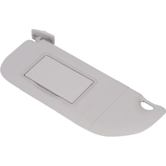 Pare-Soleil Voiture Côté Conducteur Gauche 98038432DS - Compatible Peugeot 301 & Citroën C3 Avec Miroir Maquillage