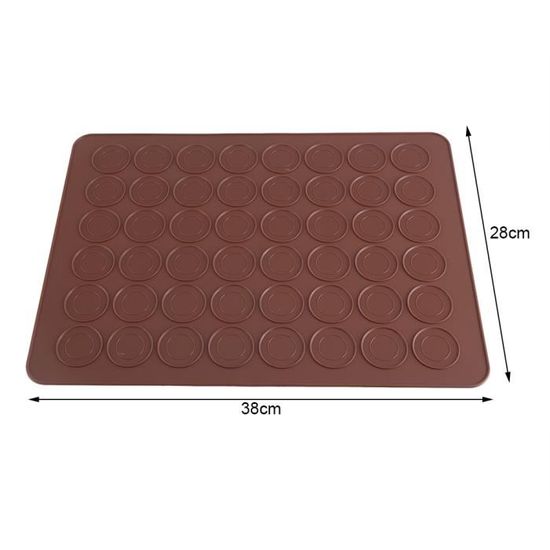 Voarge Lot De 2 Tapis De Cuisson Macarons En Silicone 48 | FindTheDeal
