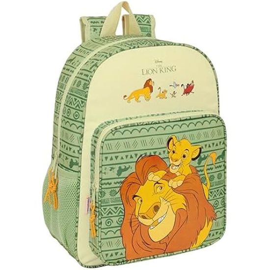 Sac à Dos Scolaire Enfant STITCH HAWAII - Adaptable Chariot, 32x12x38 Cm, Bleu | Dos Rembourré, Poches Latérales