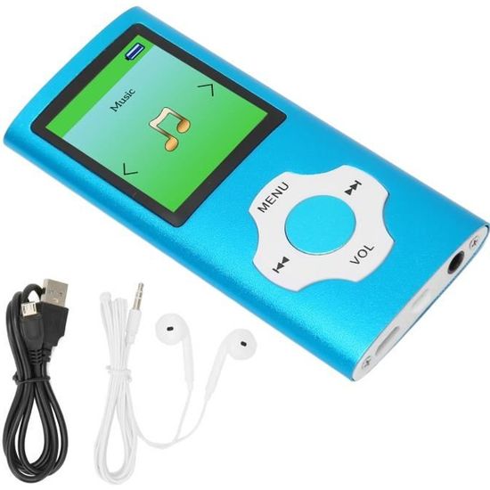 Lecteur de musique MP3 Lecteur MP3 Écran LCD 1,8 pouces Prise en charge