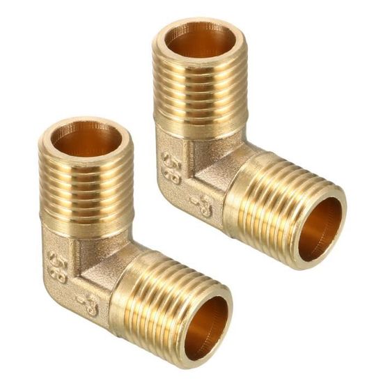 Raccord Cannelé Laiton 6mm G1/4 Mâle - Lot De 5, Pour Tuyau Flexible Air/eau/carburant