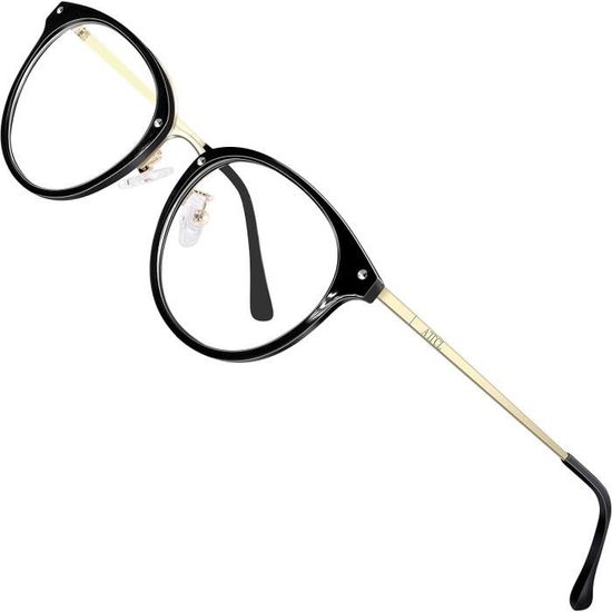 Lunettes Anti Lumière Bleue Unisexe – Protection écrans (gaming, Ordinateur, Téléphone), Anti-fatigue, Monture Légère Et Tendance
