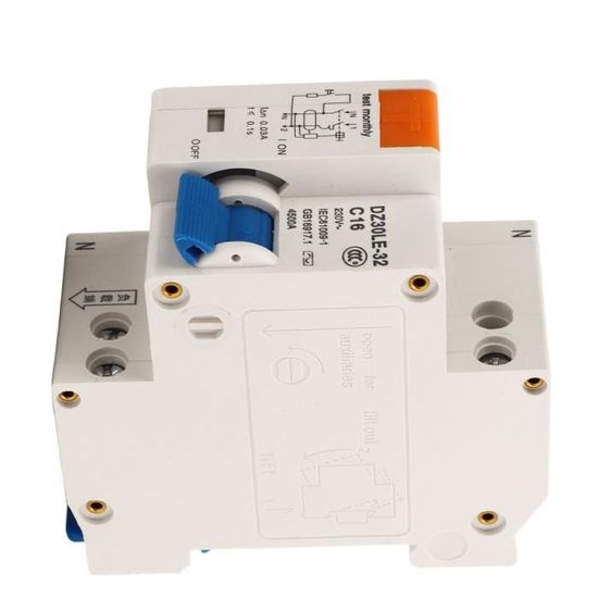 Cikonielf Disjoncteur 4P TOMG3-63 Commutateur D'air De Protection Contre Les Fuites De