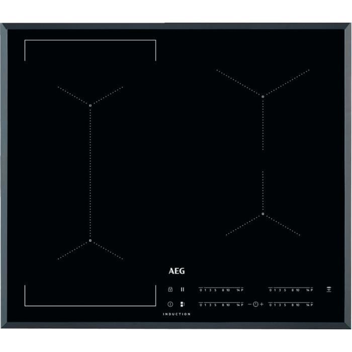 AEG IKE64441FB, Intégré, Plaque avec zone à induction, Noir, 2500 W, Rond, 14,5 cm