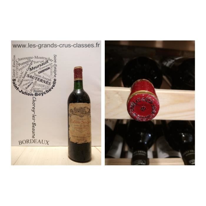 Château Calon Ségur 1990 - Saint-Estèphe - 3ème Grand Cru Classé - 1 x 75 cl - Rouge