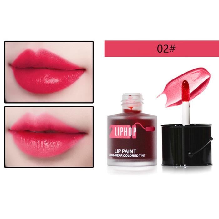 rouge à lèvres Brillant à lèvres de rouge à lèvres de maquillage de style durable imperméable15ml LQQ80702764B_Ion