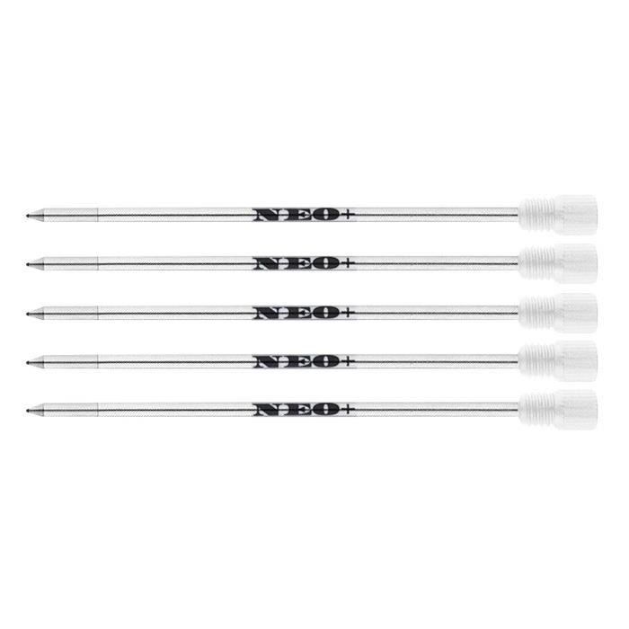D1 Refills Stylo à bille pour stylo Swarovski Element Crystal par NEO (5 x recharges de stylo à encre bleue)