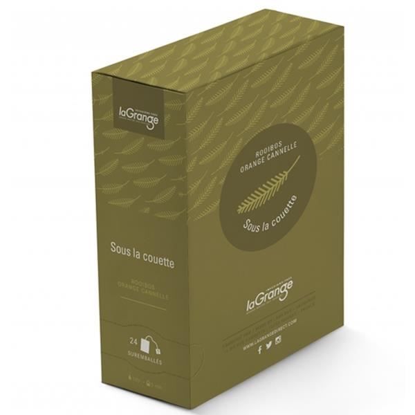 Rooibos Orange Cannelle - Sous la Couette - Boite de 24 sachets
