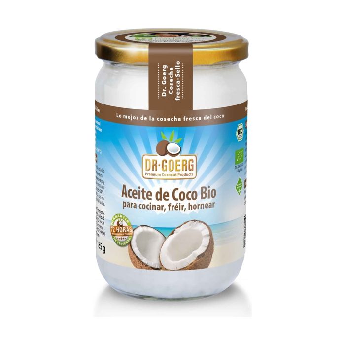 Dr. Goerg Dr.Goerg Graisse de Coco 200ml pour friture, cuisson, gâteau Fairtrade sans gluten vegan écologique