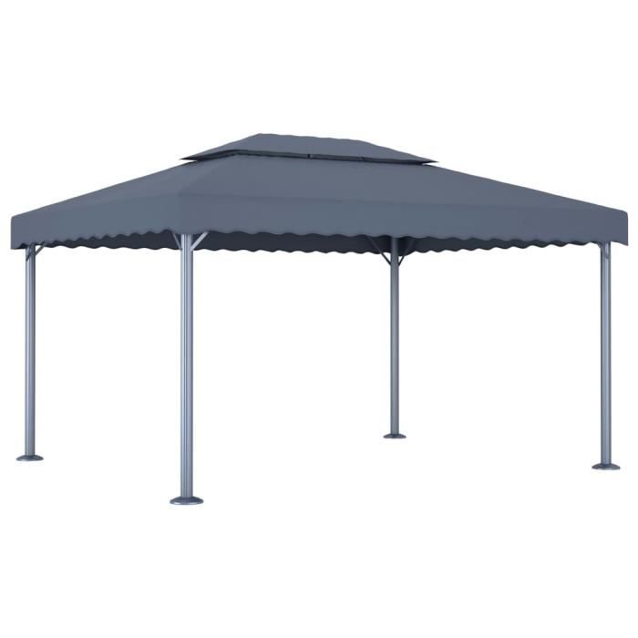 Tonnelle de Jardin Barnum 400 x 300 cm - Anthracite