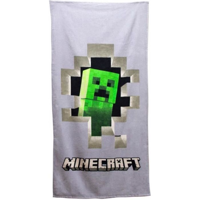 Minecraft Bac à Sable Serviette de Plage