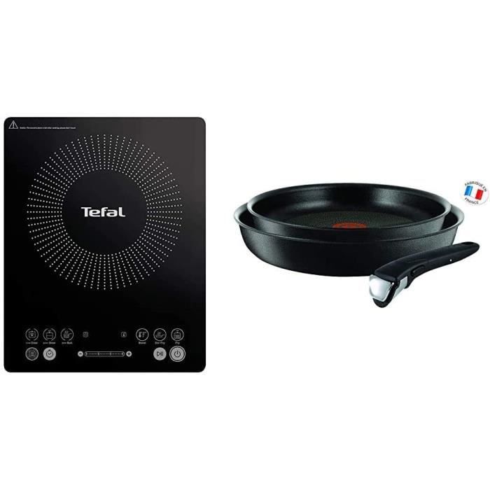 BATTERIE DE CUISINE Tefal Plaque agrave Induction Everyday Slim Plaque Electrique 6 Programmes de Cuisson IH210801 Tefal INGENI227