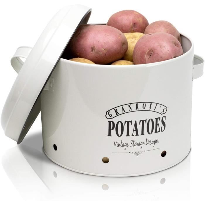 SAC DE CONSERVATION osi Boite de conservation spacieuse pour pommes de terre au design cocotte vintage anneacutees 1940 pour un 160