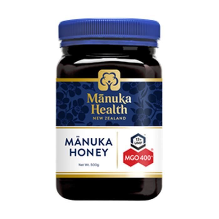 MANUKA HEALTH NEW ZEALAND - Miel de Manuka MGO 400+ 500 g