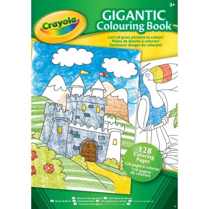 CRAYOLA Album de Coloriage Géant