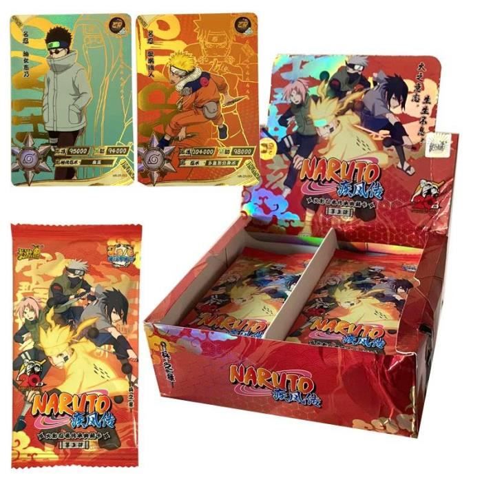 Kayou Naruto carte Collection complète série Collection carte combat chapitre carte Pro chapitre jouet pour enfants carte de jeu cad
