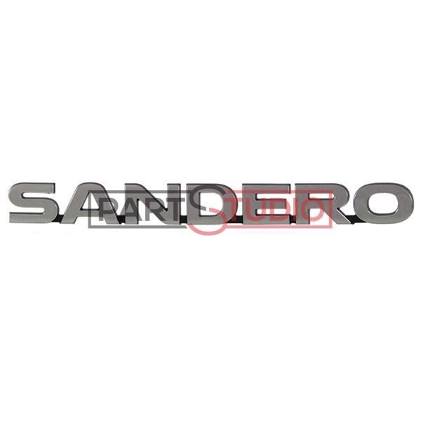 Logo hayon arrière DACIA --SANDERO--11/12 => 908909679R