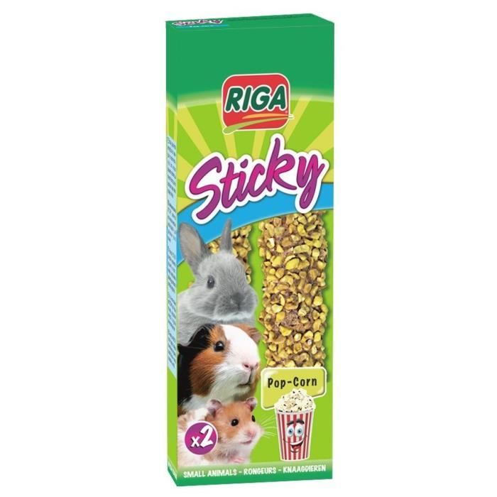 RIGA STICKY popcorn céréales X 2 RONGEURS