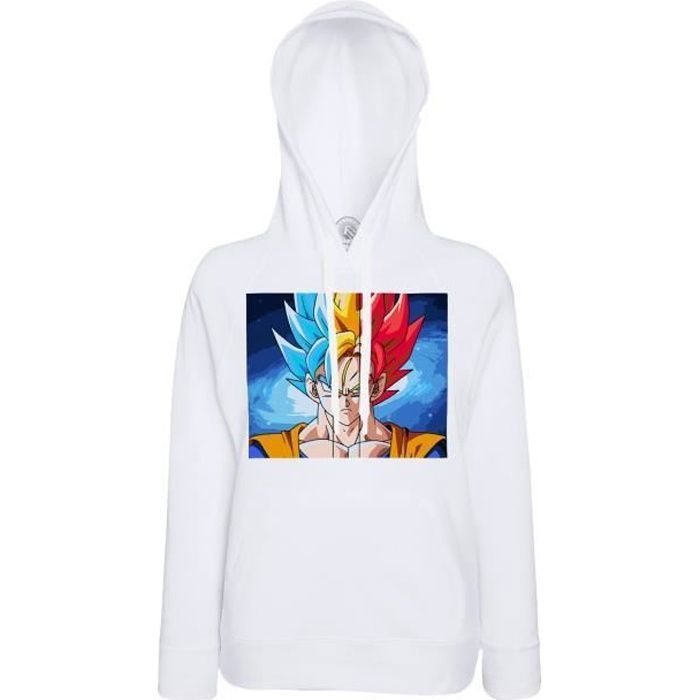 Sweat à Capuche Dragon Ball Z Son Goku Portrait Manga