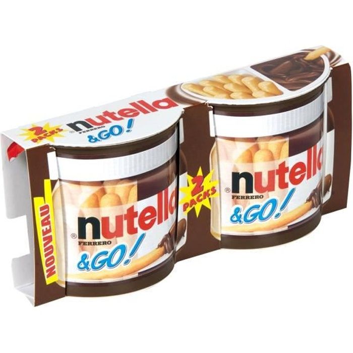 Biscuits pâte à tartiner 104 g Nutella & Go