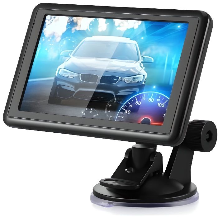 Voiture à écran tactile de 5 pouces SAT GPS Navigation NAV 8GB ROM Carte de l'UE Russie gratuite Support automobile Transmission FM