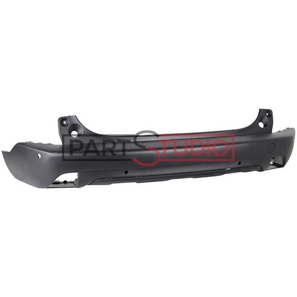 Pare chocs arrière, noir PEUGEOT 2008 04/13 => pour capteurs et aide au parking automatique = 1610116280 - PG4705A