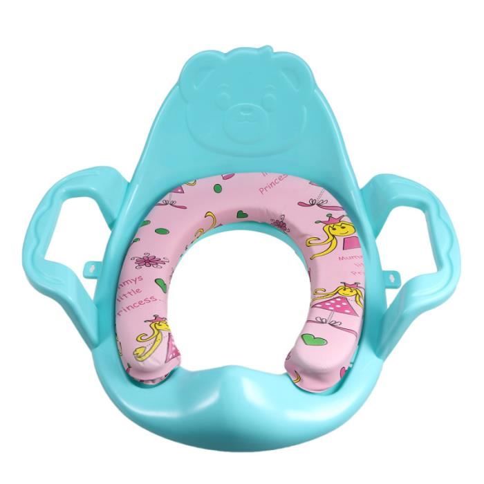 Siège de toilette pour bébé, siège d'entraînement, bleu REDUCTEUR DE WC