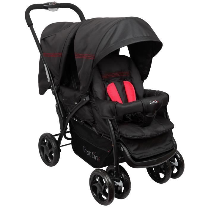 TROTTINE TRI-LINE Poussette DAKOTA et habillage pluie