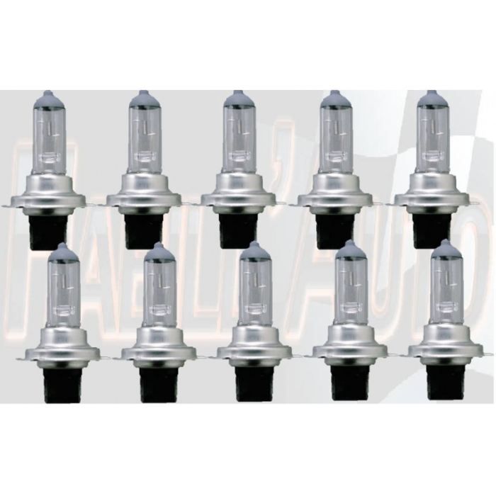 10 ampoules 12V H7 55W PX26D
