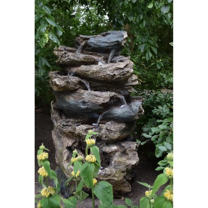 UBBINK Fontaine de jardin Oakland 152x90x68cm - Marron