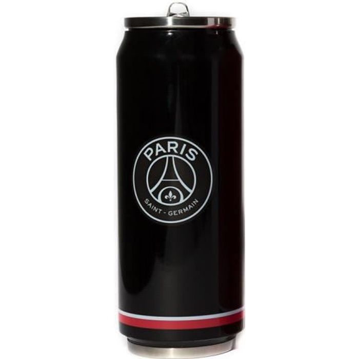 Mug canette isotherme Noir 500 ml PSG