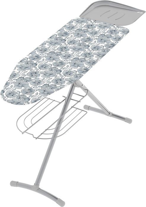 Table à Repasser ALLUMINIA 125x42 Cm – Plateau Aluminium, Réglable En Hauteur, Ultra Stable