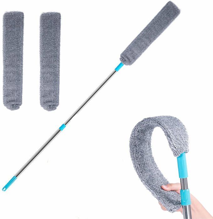 1 plumeau plat avec 2 chiffons B0BDKSNY4K Brosse à poussière en 1 plumeau plat avec 2 chiffons B0BDKSNY4K Brosse à poussière en