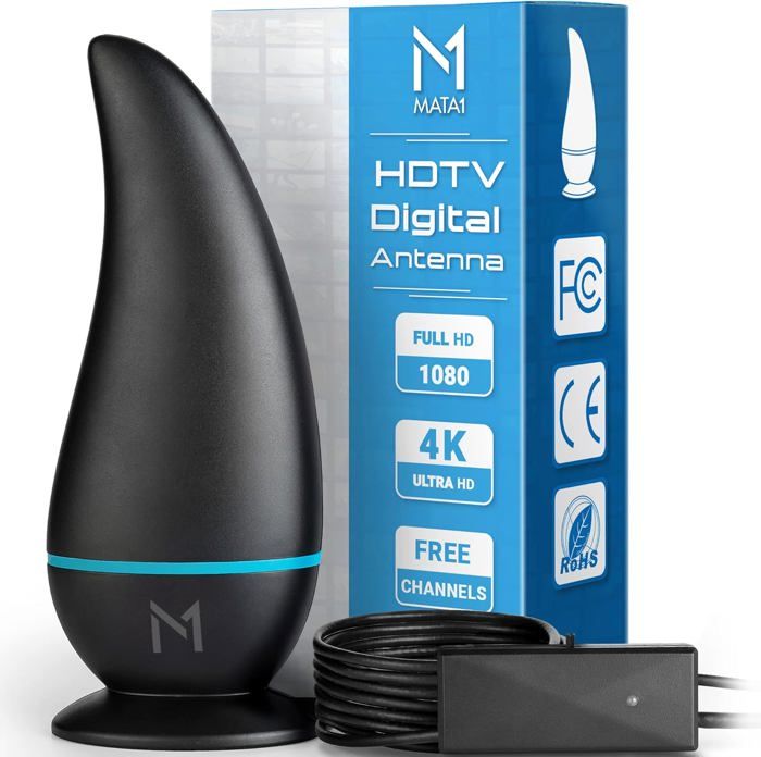 Antenna TV Interna 2025, Potente Antenna TV Portatile Con