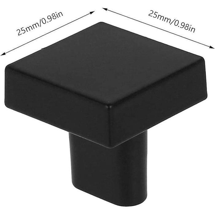 Lot De 10 Boutons Carrés Vintage - 11,5 X 11,5 Mm - Plastique Mordoré - Pour Couture Et Artisanat