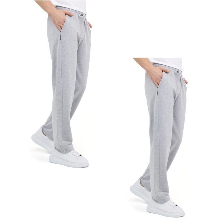 Pantalon De Survêtement En Polyester à Rayures Blanches Et Noires Adidas  189064